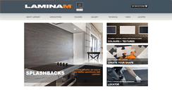Desktop Screenshot of laminam.co.nz